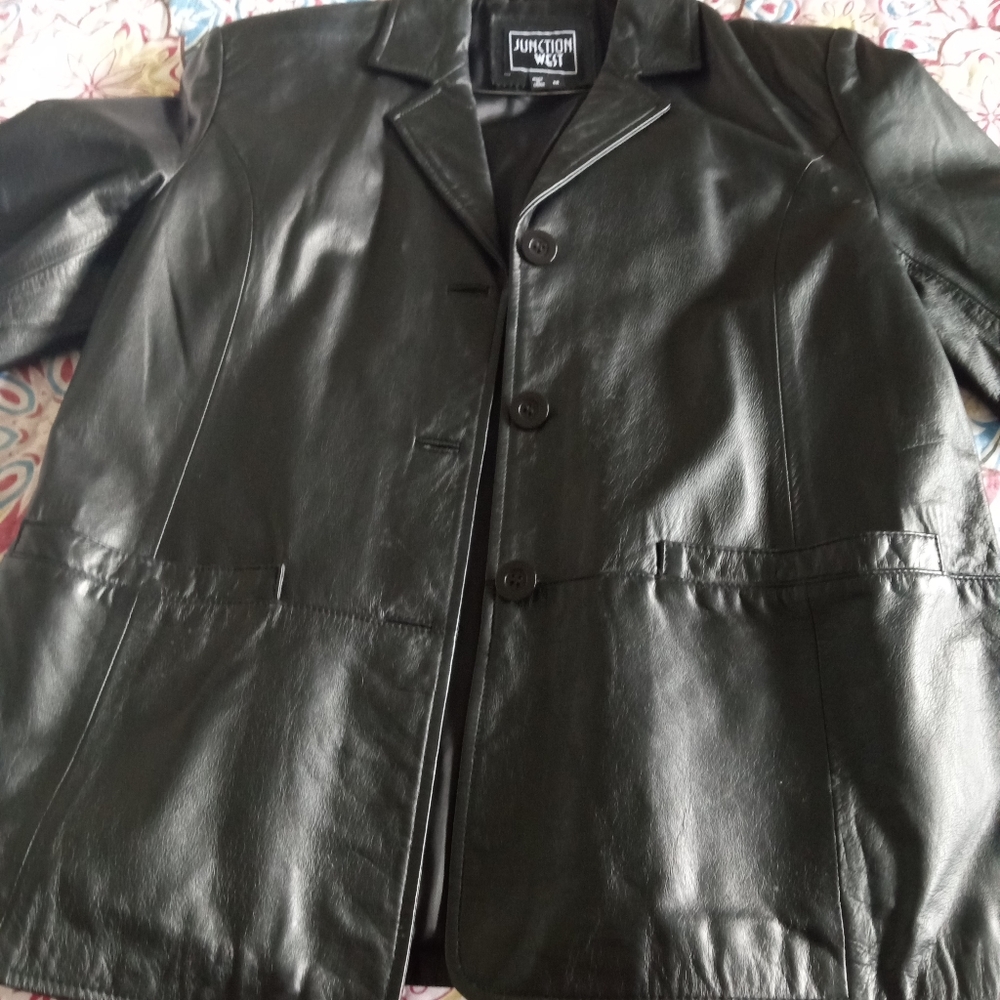 Junction West Leather Blazer